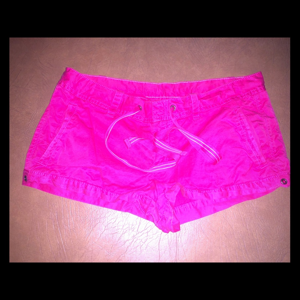 Victoria Secret Pink Shorts Hot Pink 10